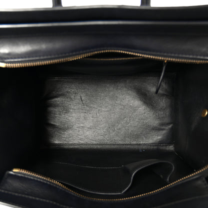 Celine Smooth Calfskin Mini Luggage Black 5 of 11