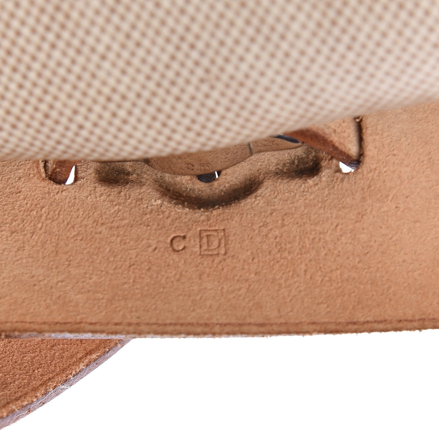 Hermes Toile Vache Calfskin Herbag 39 MM Natural 8 of 14