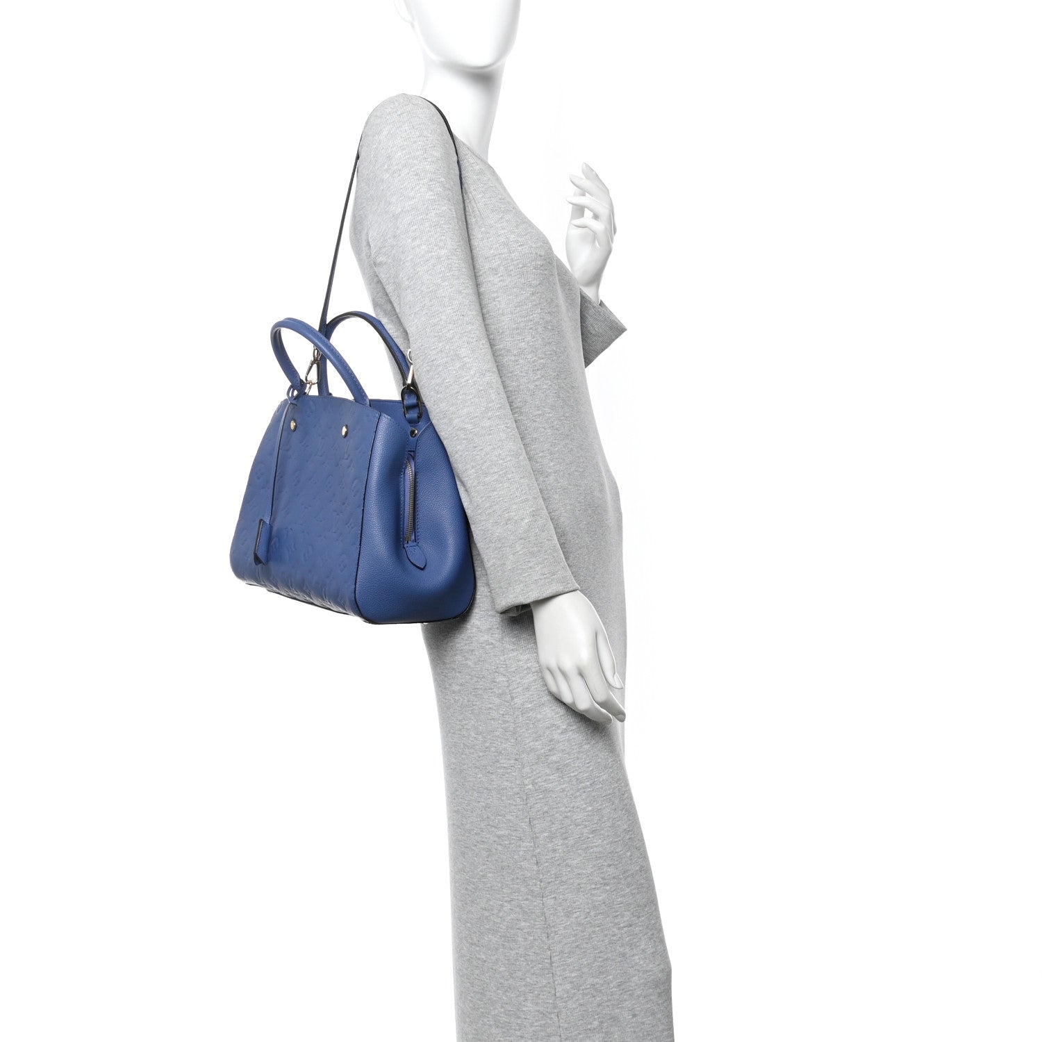 Louis Vuitton Empreinte Montaigne MM Denim 2 of 10