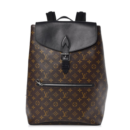 Louis Vuitton Monogram Macassar Palk Backpack 1 of 10
