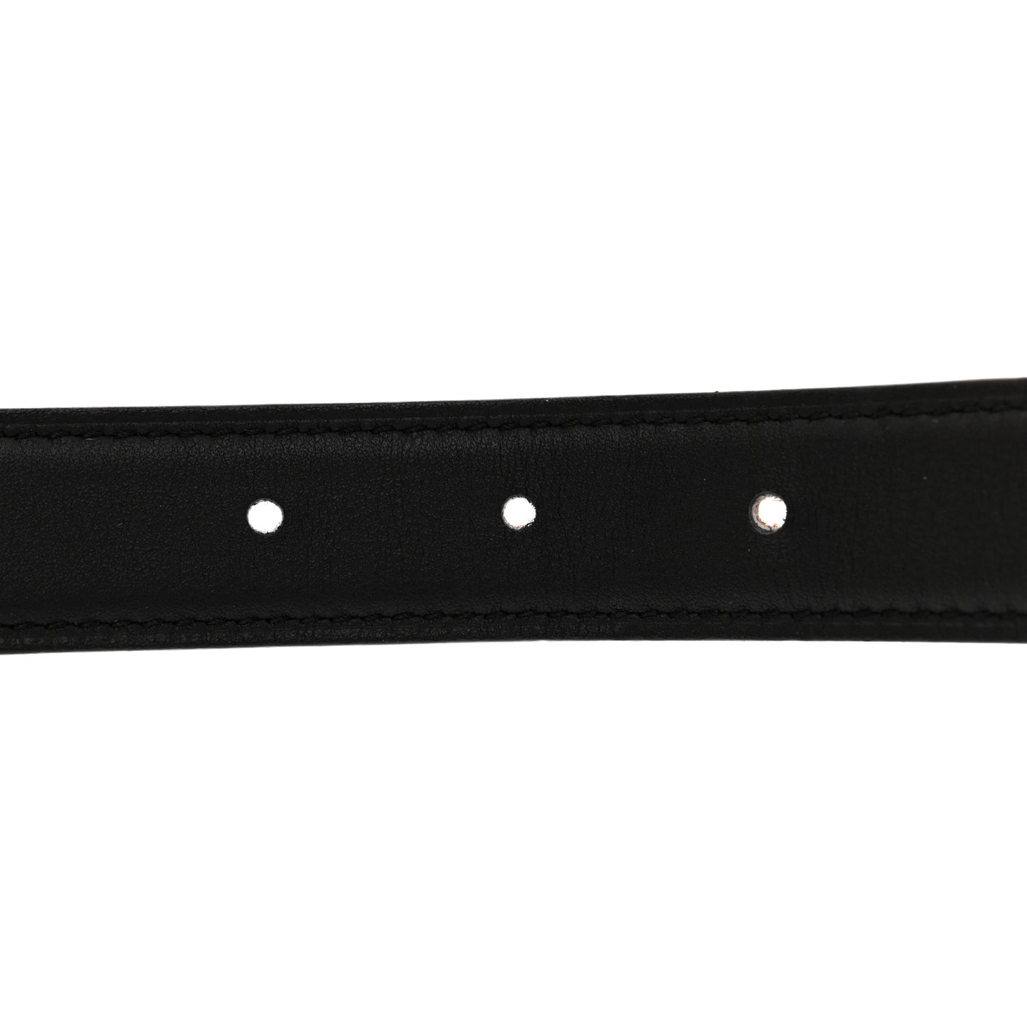 Swift Epsom 24mm H Torsade Belt 95 Black Gold
