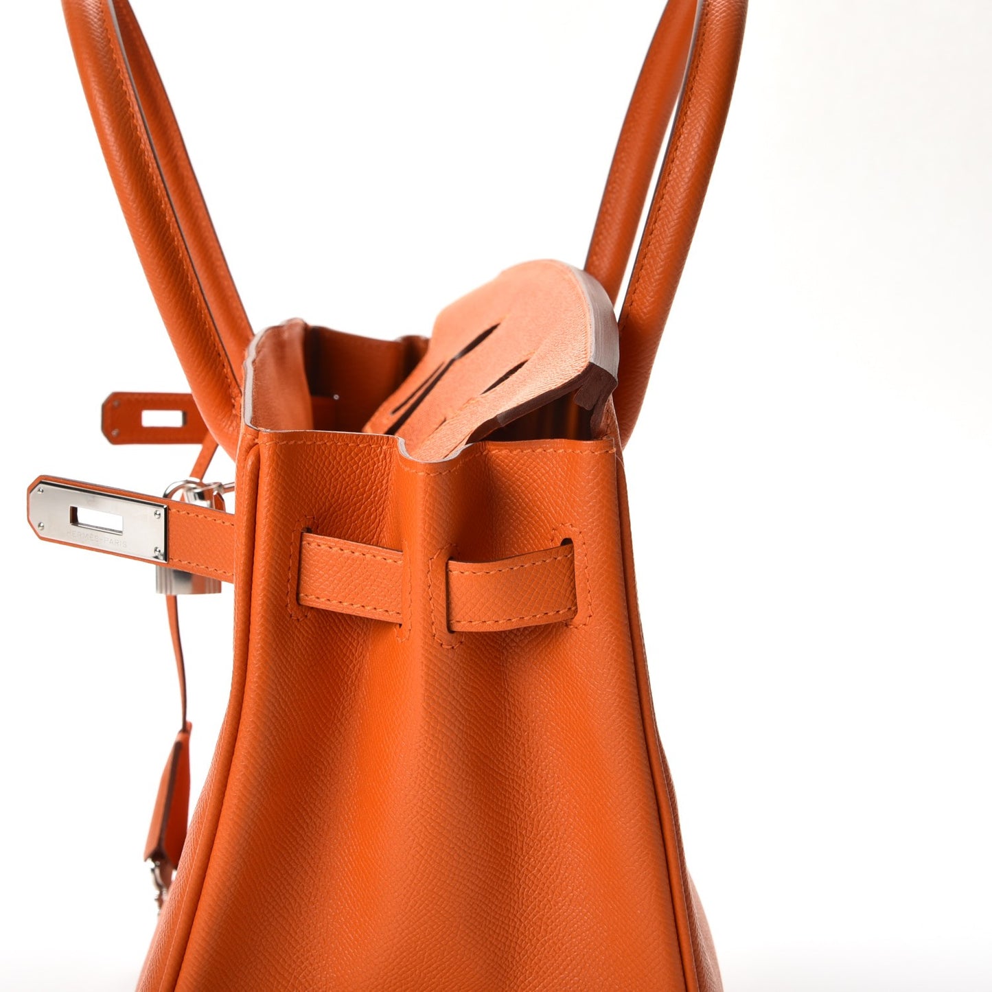 Epsom Birkin 30 Orange