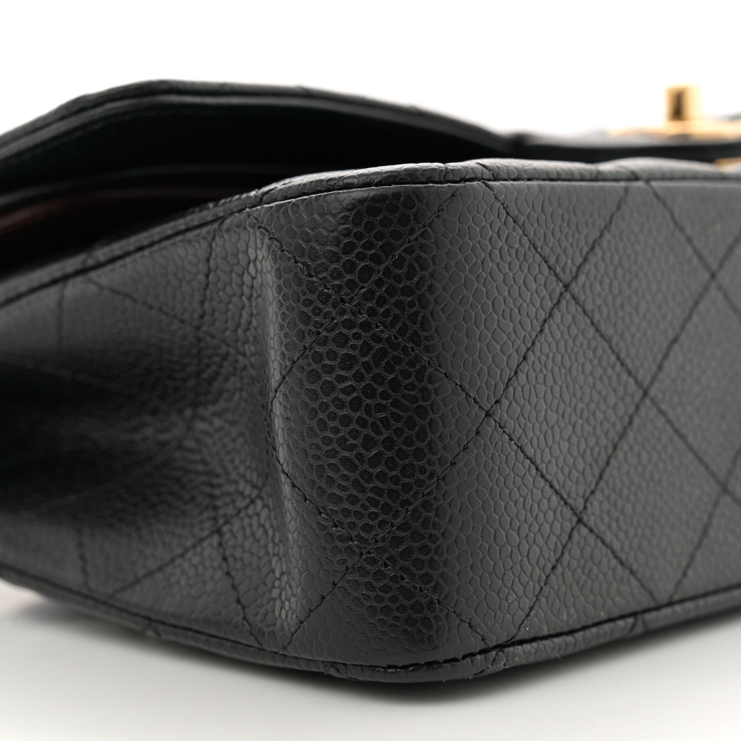 Chanel Caviar Quilted Medium Double Flap Black 9 of 12