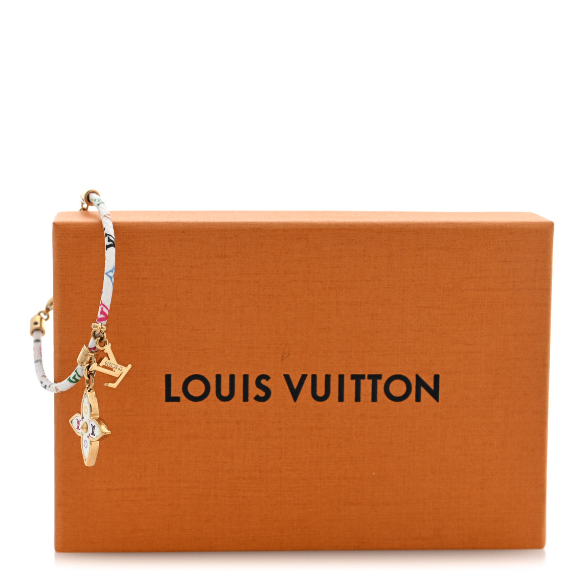 LV X TM Monogram Multicolor Charms Bracelet White