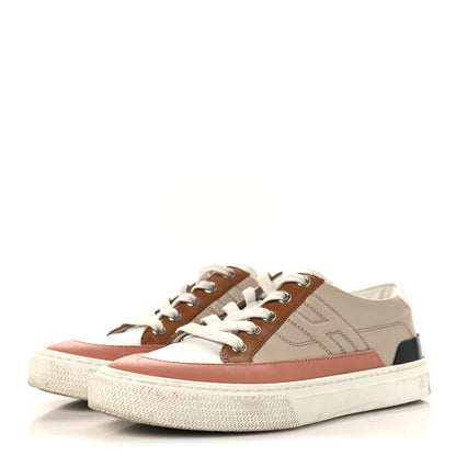 Hermes Calfskin Deep Sneakers 36 Multicolor White Gold 4 of 10