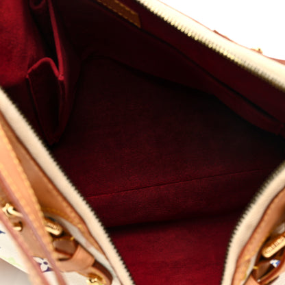 Louis Vuitton LOUIS VUITTON Monogram Multicolor Greta White 5 of 17