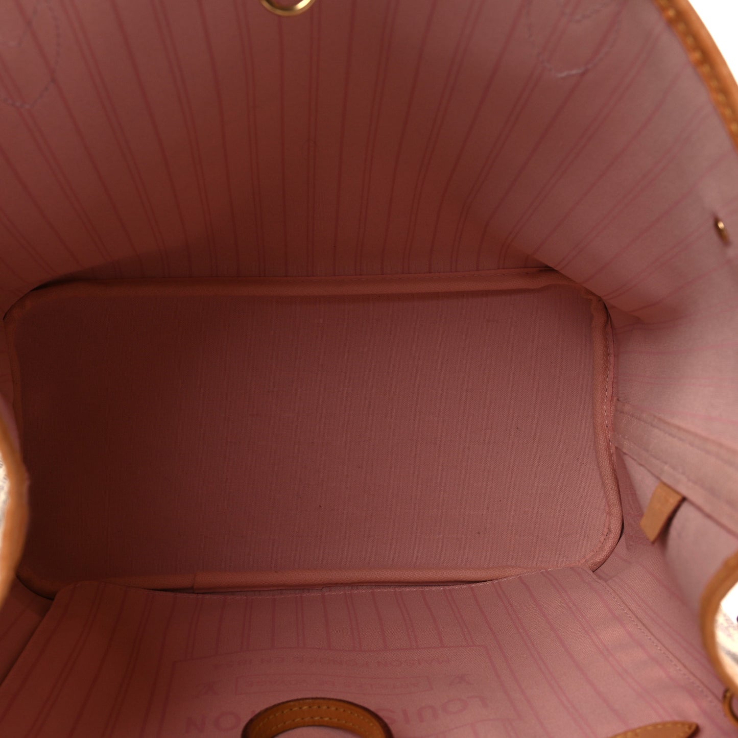 Damier Azur Neo Neverfull MM Rose Ballerine
