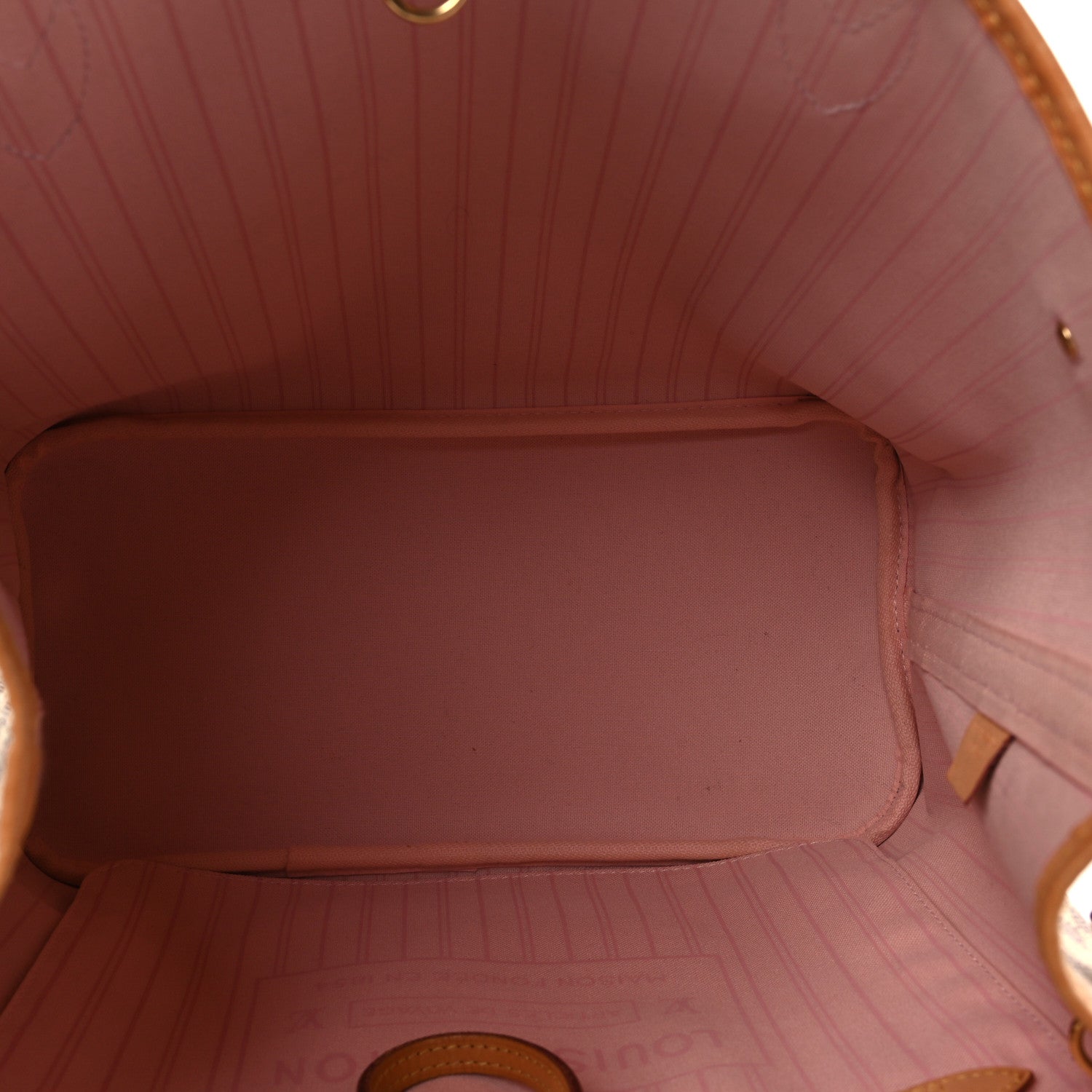 Louis Vuitton Damier Azur Neo Neverfull MM Rose Ballerine 6 of 11