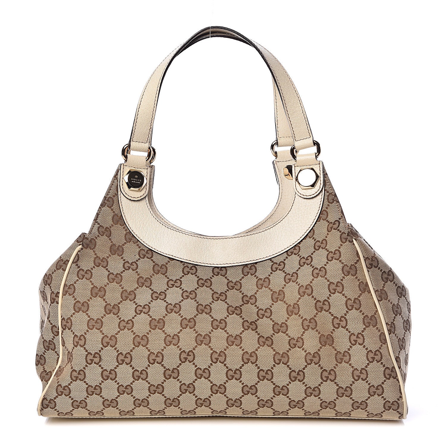Gucci Monogram Medium Charmy Shoulder Bag Off White 1 of 22