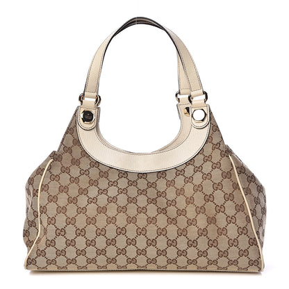 Gucci Monogram Medium Charmy Shoulder Bag Off White 1 of 22