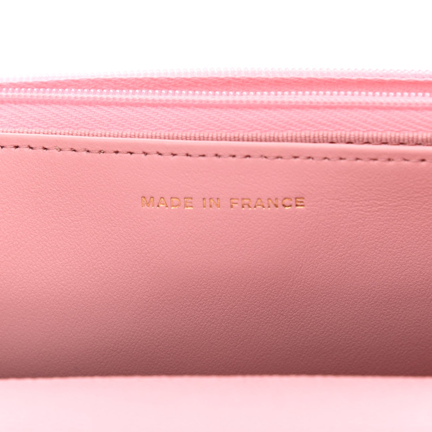 Chanel Caviar Quilted Wallet on Chain WOC Light Pink 7 of 12