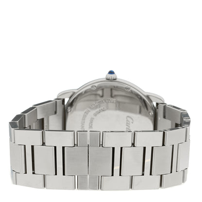 Cartier Stainless Steel 36mm Ronde Solo Quartz Watch 3 of 4