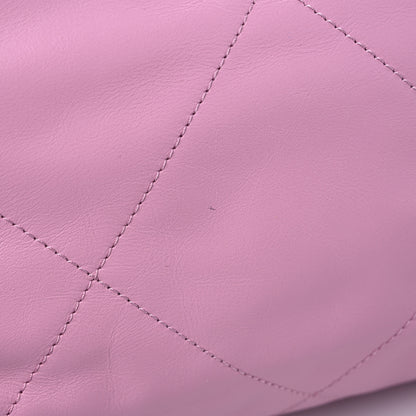 Chanel Shiny Calfskin Quilted Small Chanel 22 Pink 11 of 11