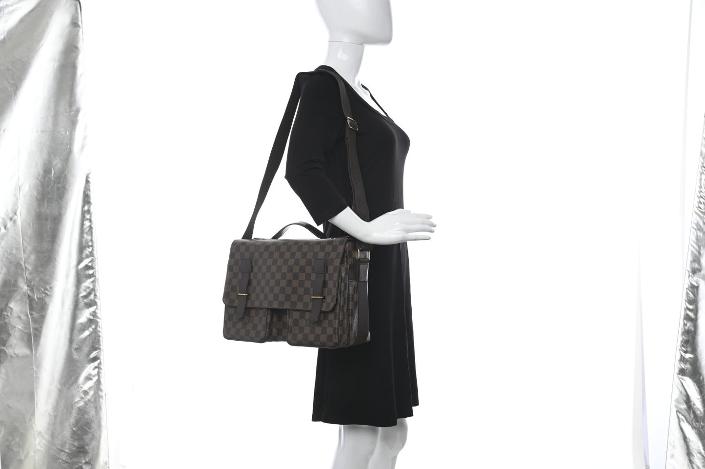 Damier Ebene Broadway Messenger Bag
