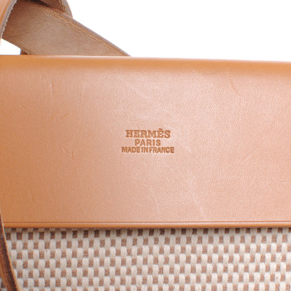 Hermes Toile Herbag Cabas Natural 6 of 9
