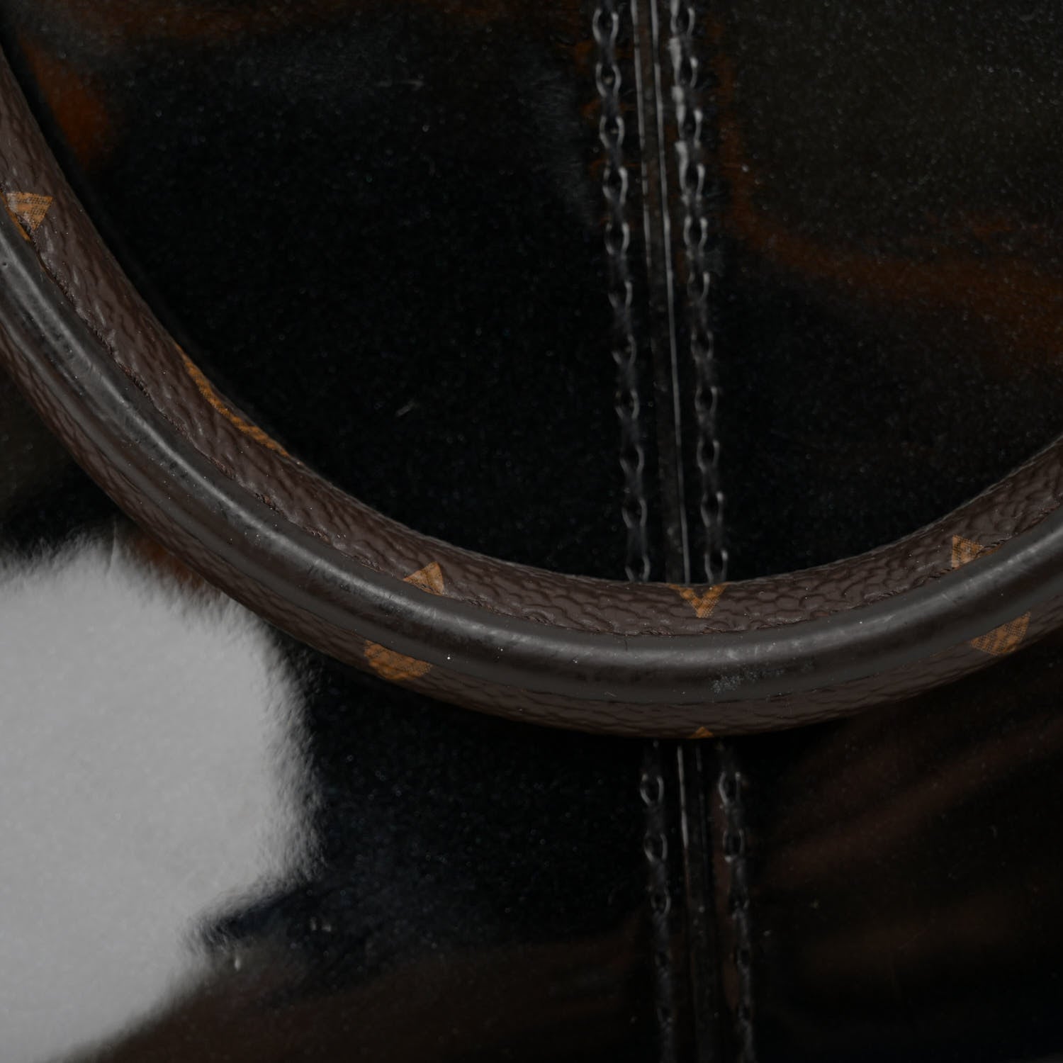 Louis Vuitton Patent Calfskin Miroir Tote Black 10 of 10