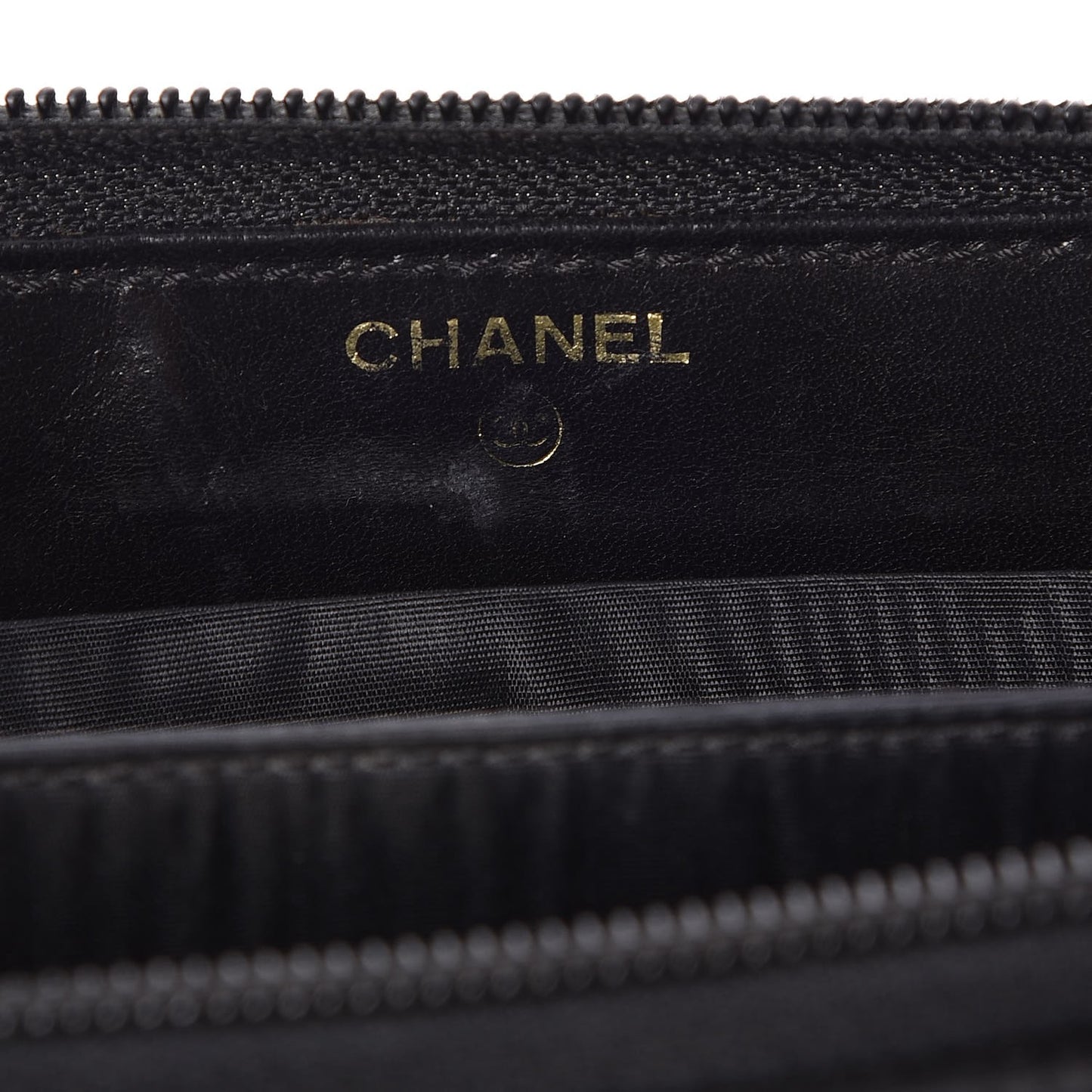 Caviar Timeless CC Zip Around Wallet Black