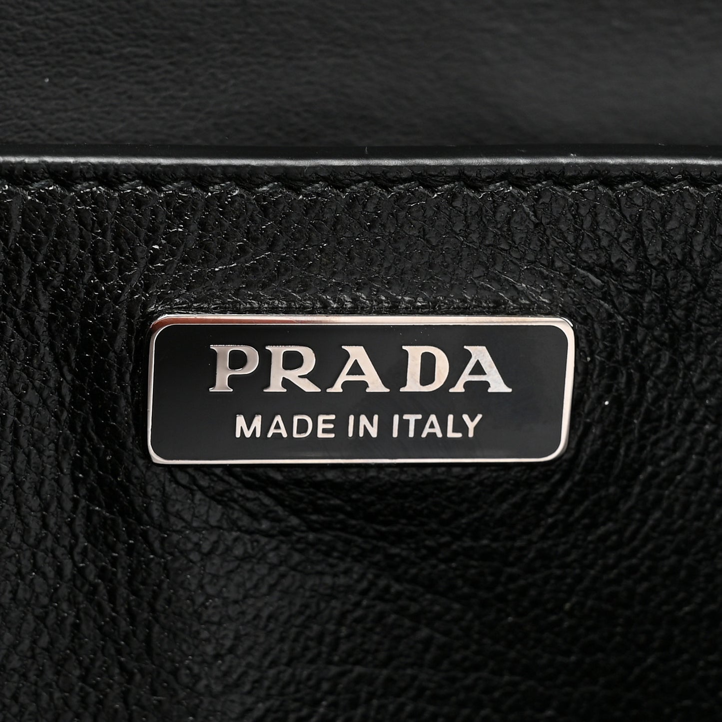 City Calf Saffiano Cahier Bag Black