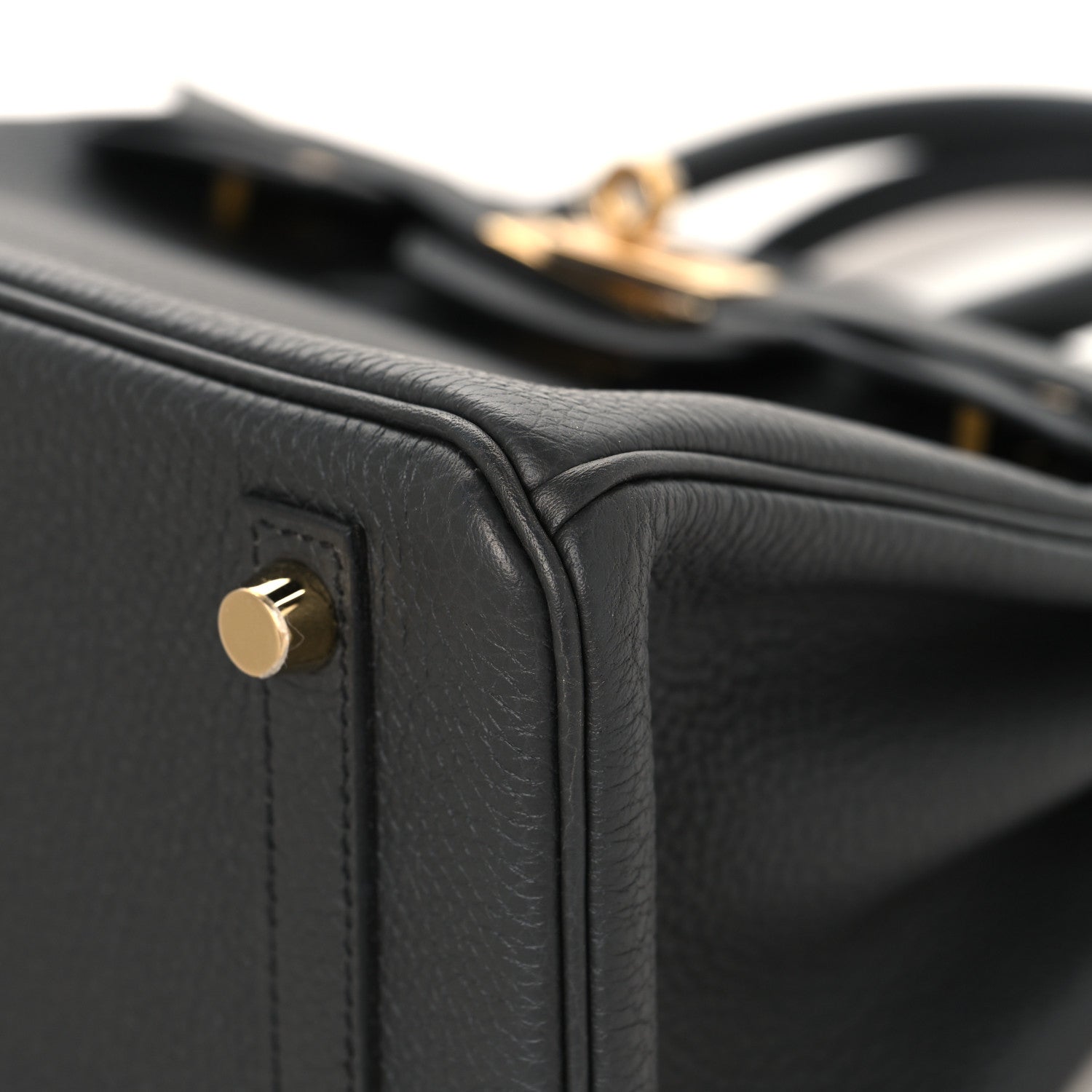 Hermes Togo Birkin 25 Plomb 10 of 13