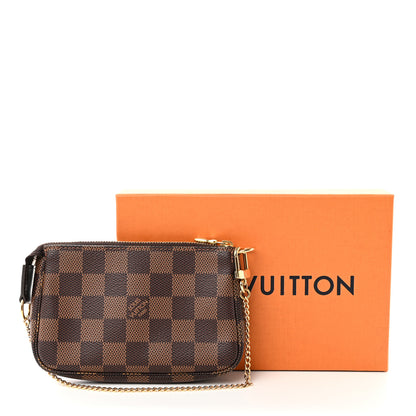 Louis Vuitton Damier Ebene Mini Pochette Accessories 7 of 7