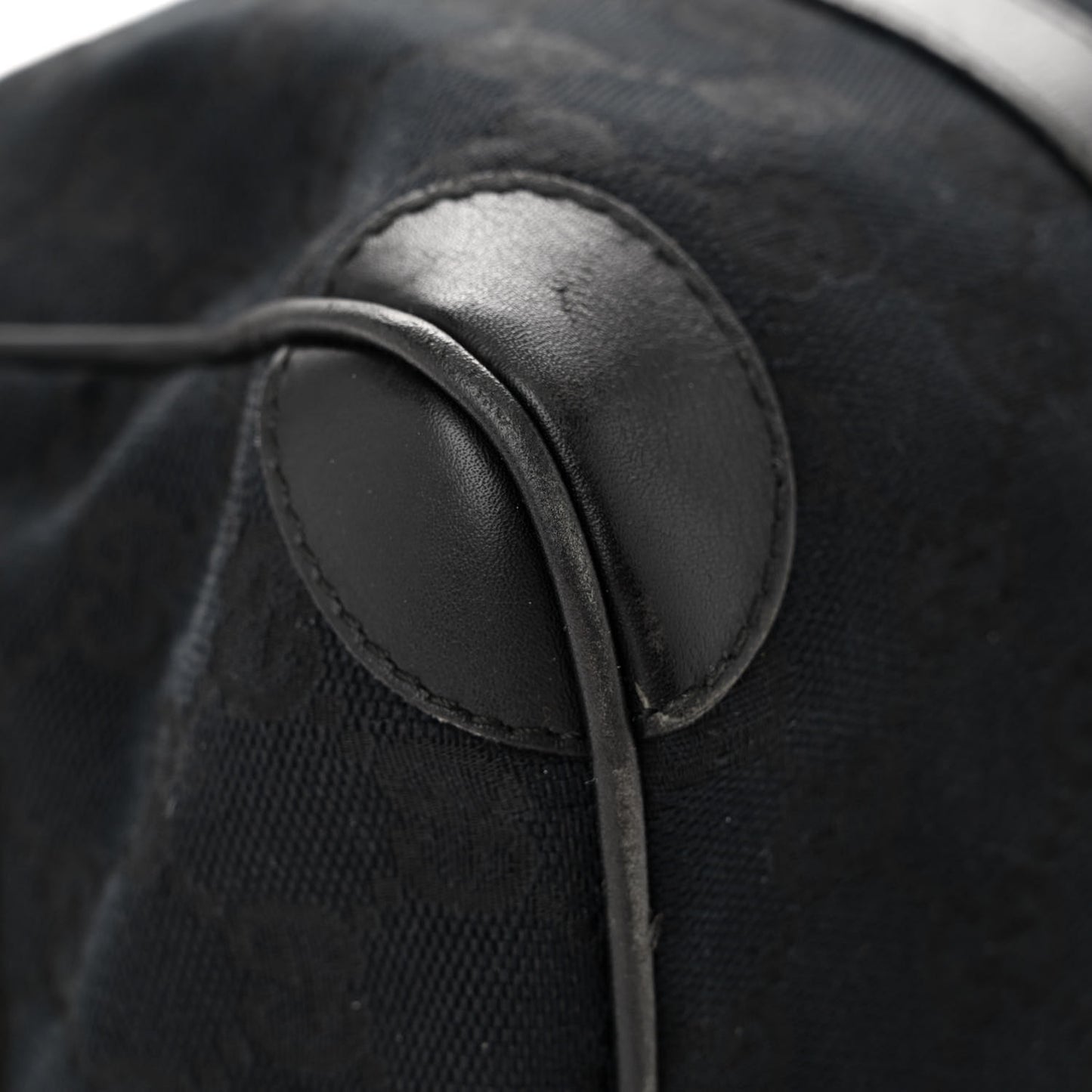 Monogram Medium Boston Bag Black