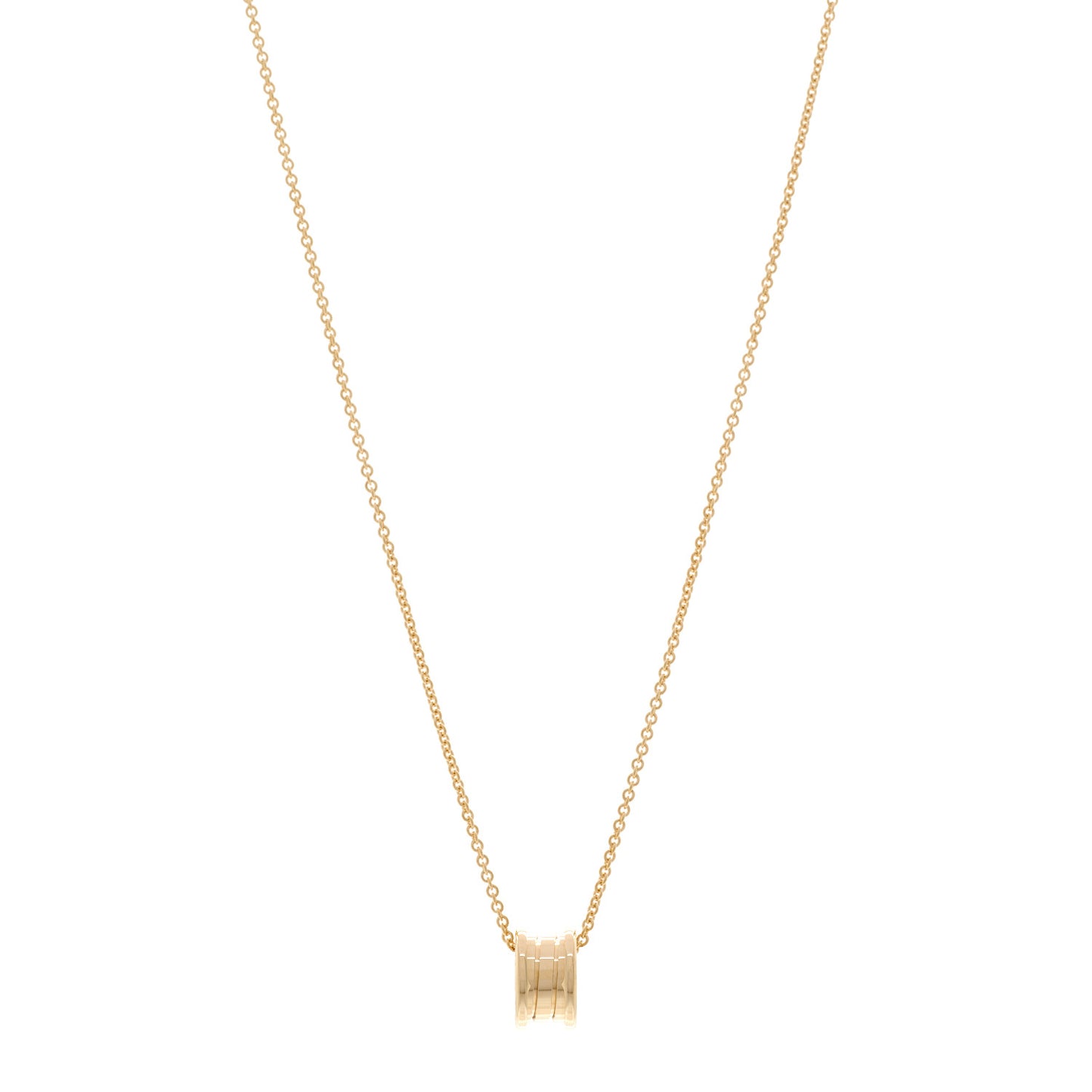 18K Yellow Gold B.Zero1 Pendant Necklace