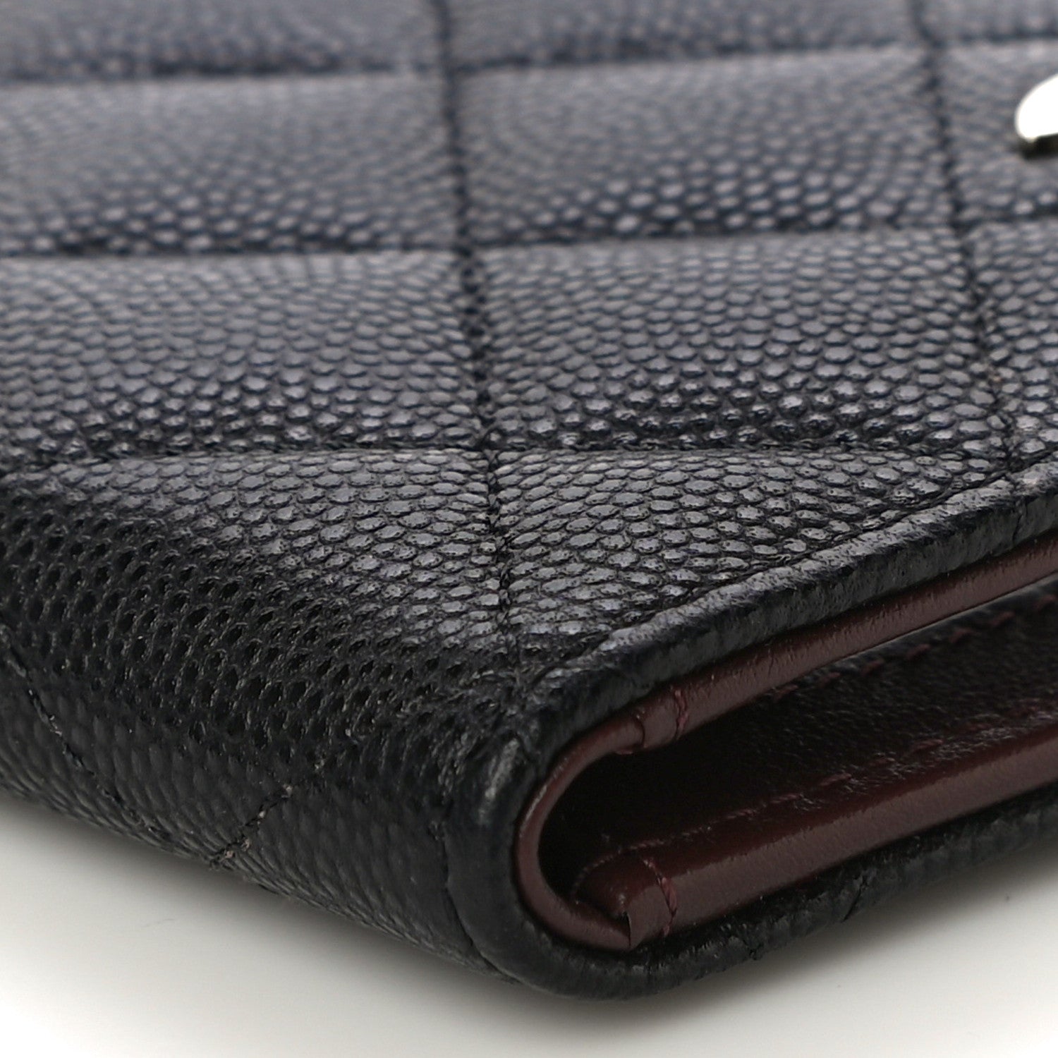 Chanel Caviar Quilted Card Holder Wallet Black 8 of 10