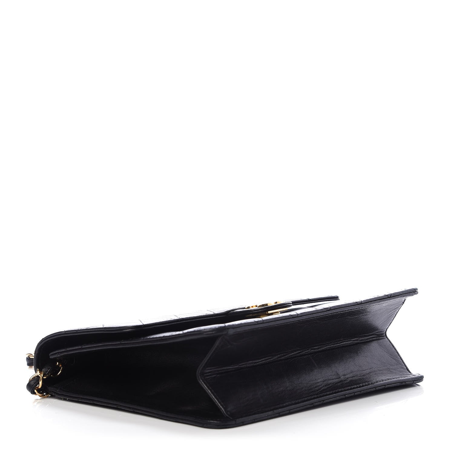 Chanel Lambskin Quilted Small Single Flap Black 4 of 15