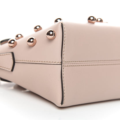 Fendi Vitello Dolce Pearl Mini By The Way Boston Bag Soap 8 of 11