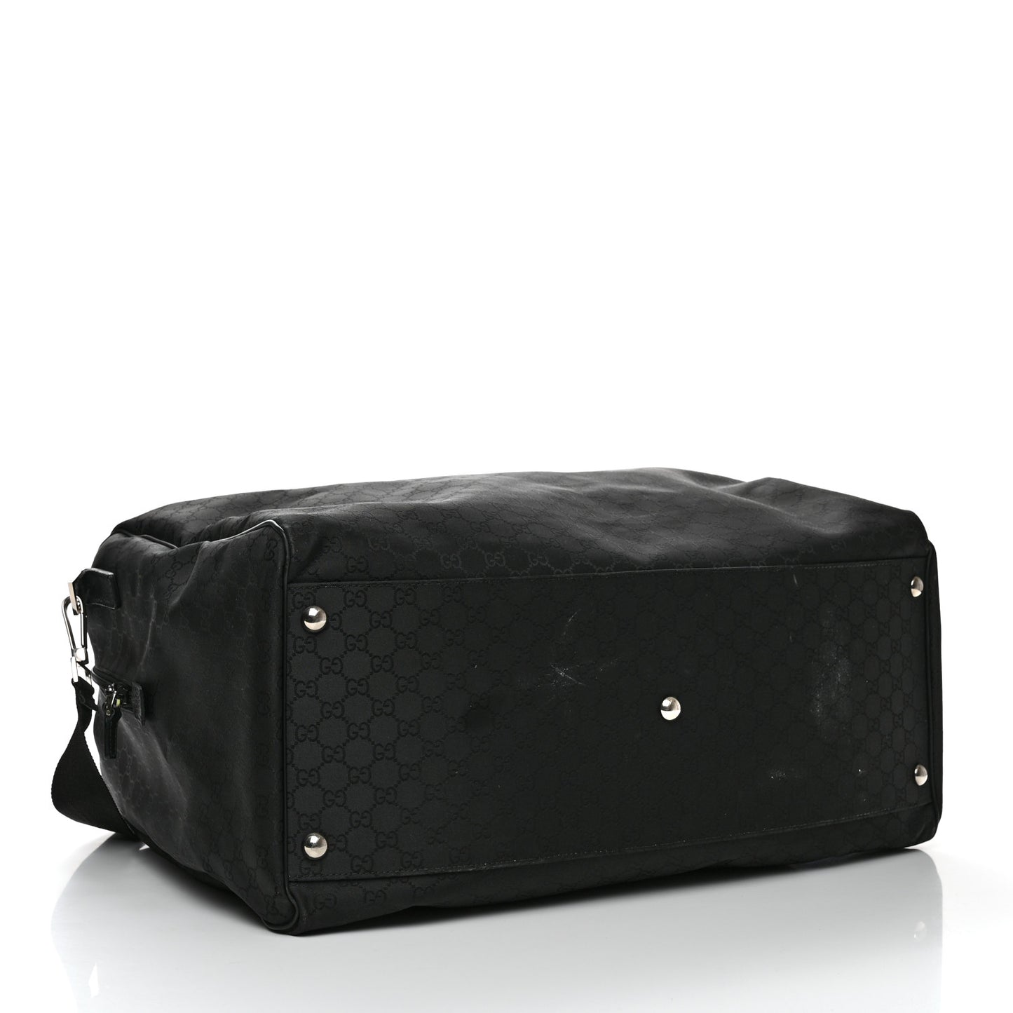 Denim Monogram Large Duffle Black