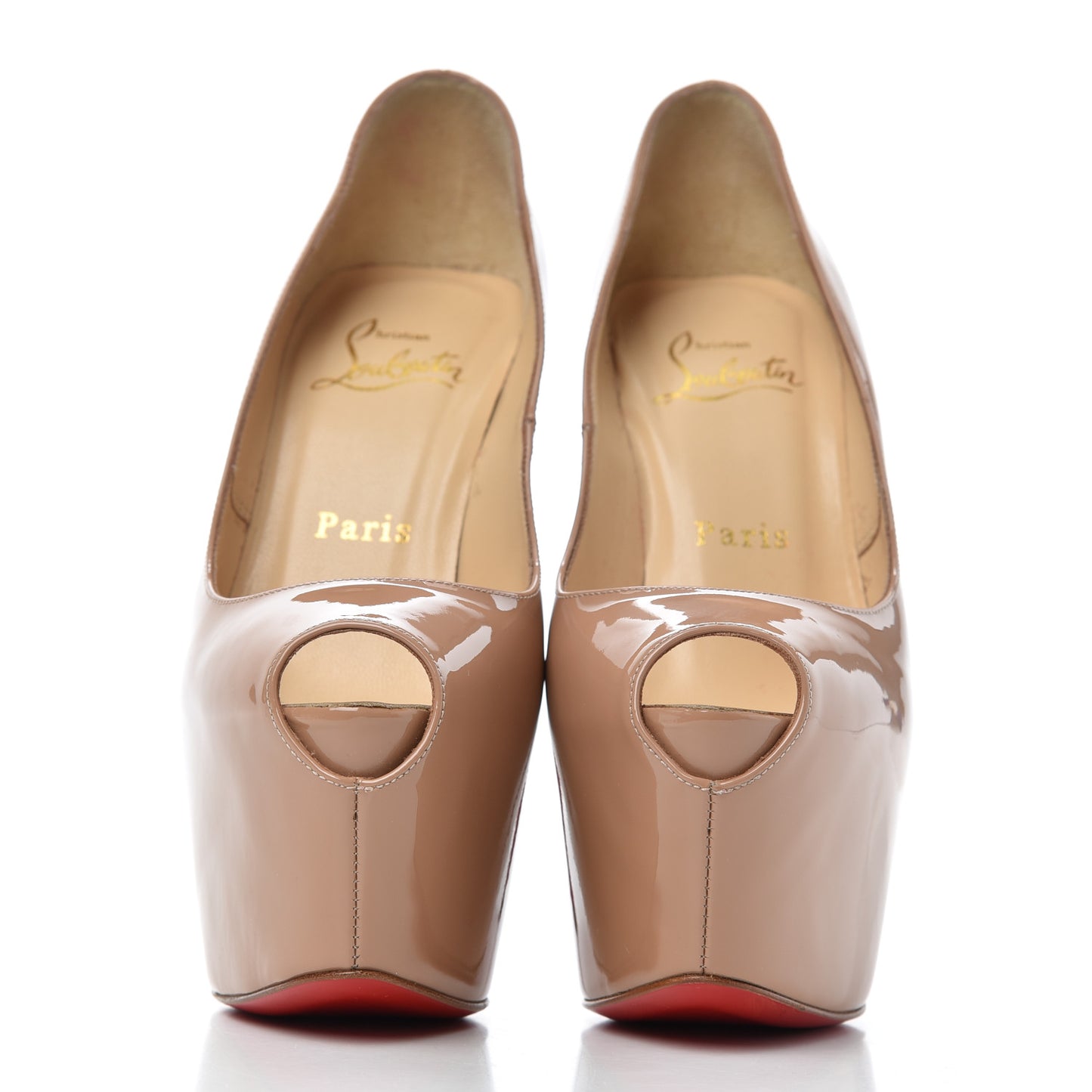 Patent Highness 160 Pumps 35.5 Nude