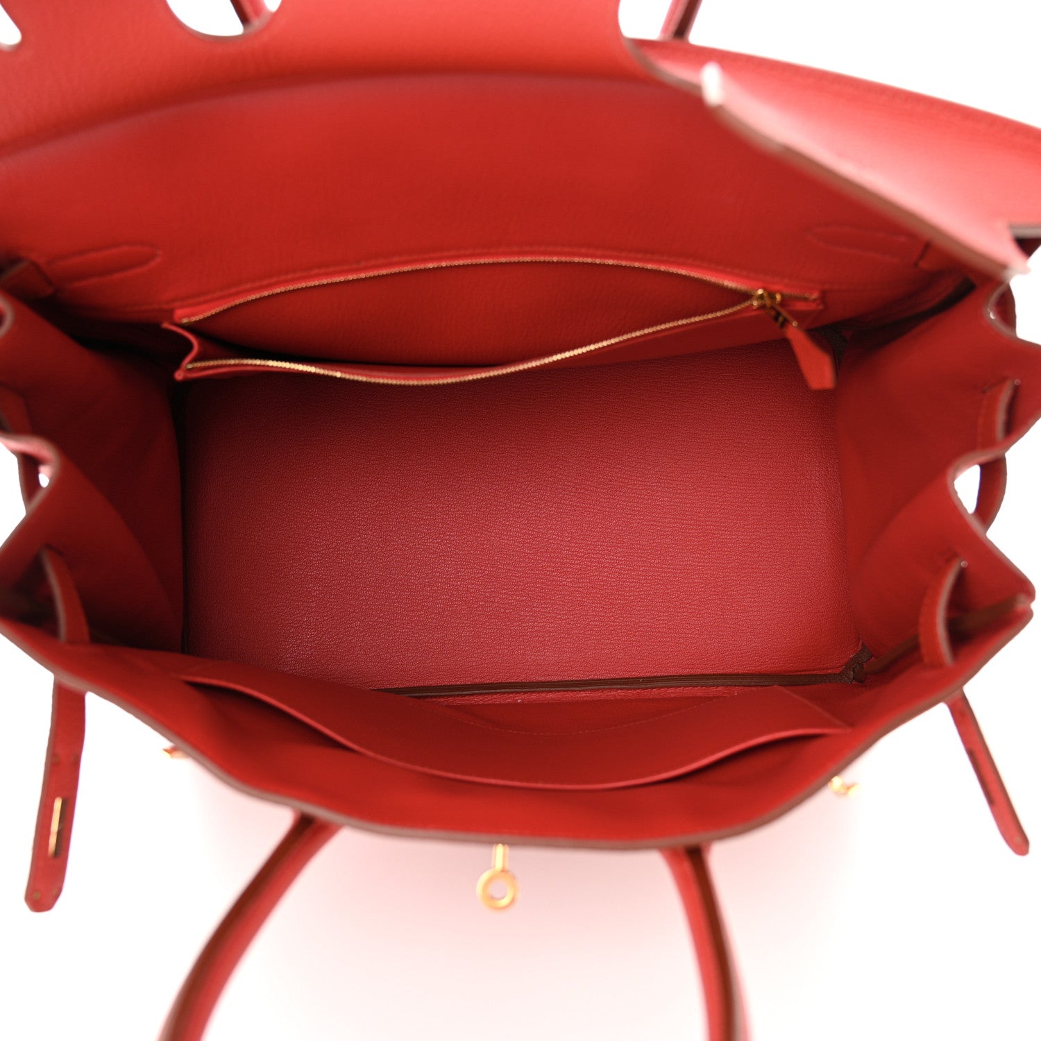 Hermes Togo BIRKIN 35 Rouge Garance 5 of 11