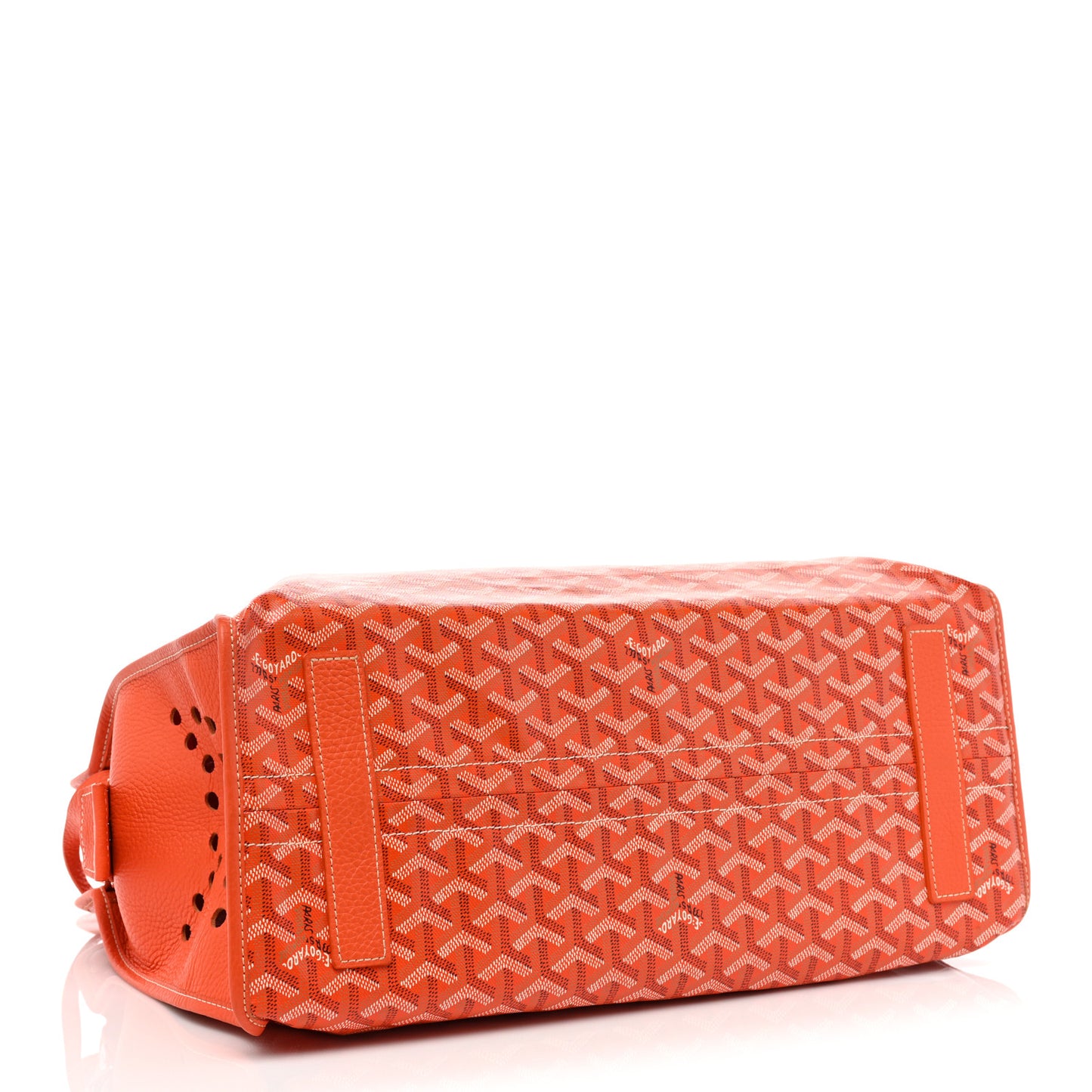 Goyardine Sac Hardy Pet Carrier PM Orange