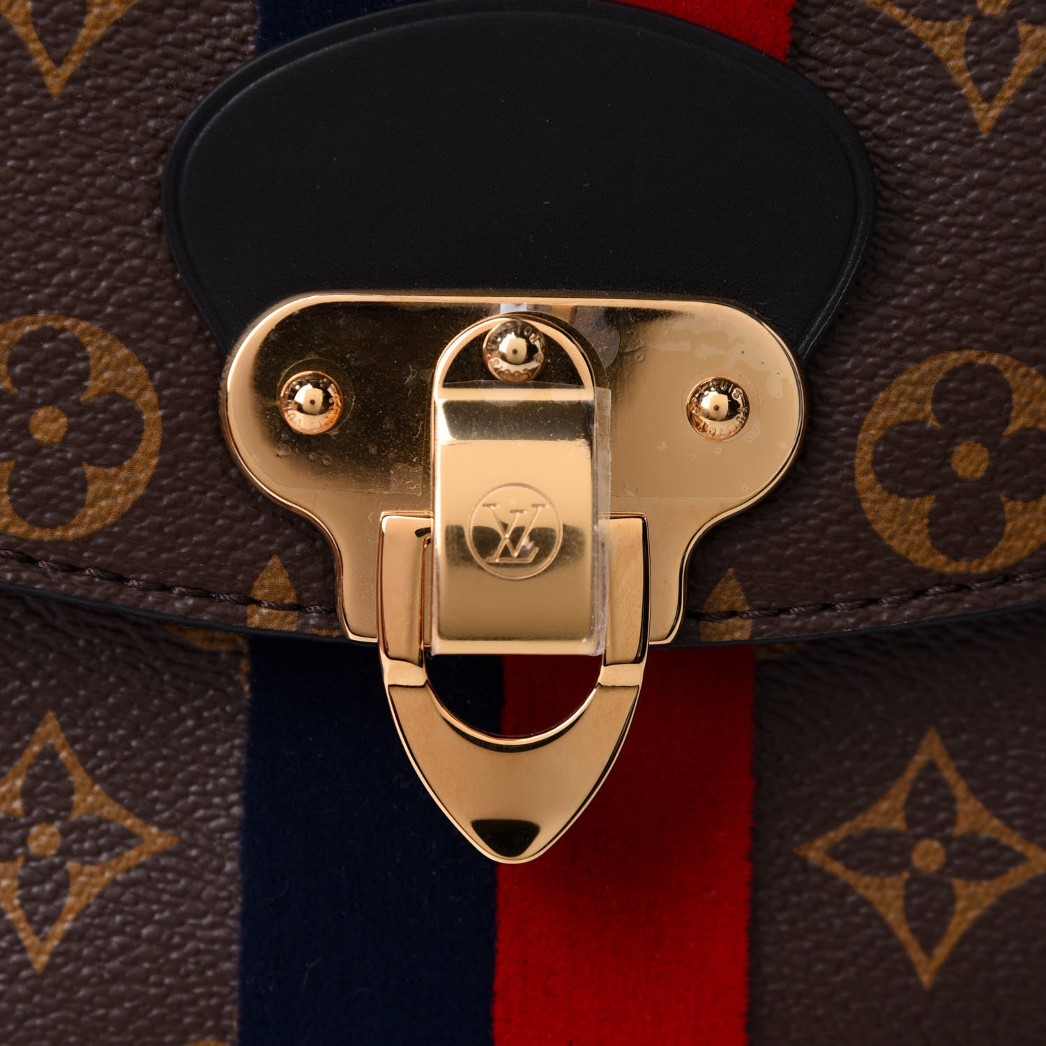 Louis Vuitton Monogram Georges BB Marine Cherry 9 of 12