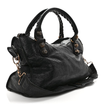 Balenciaga Agneau Giant 21 Rose Gold Hardware City Black 3 of 13