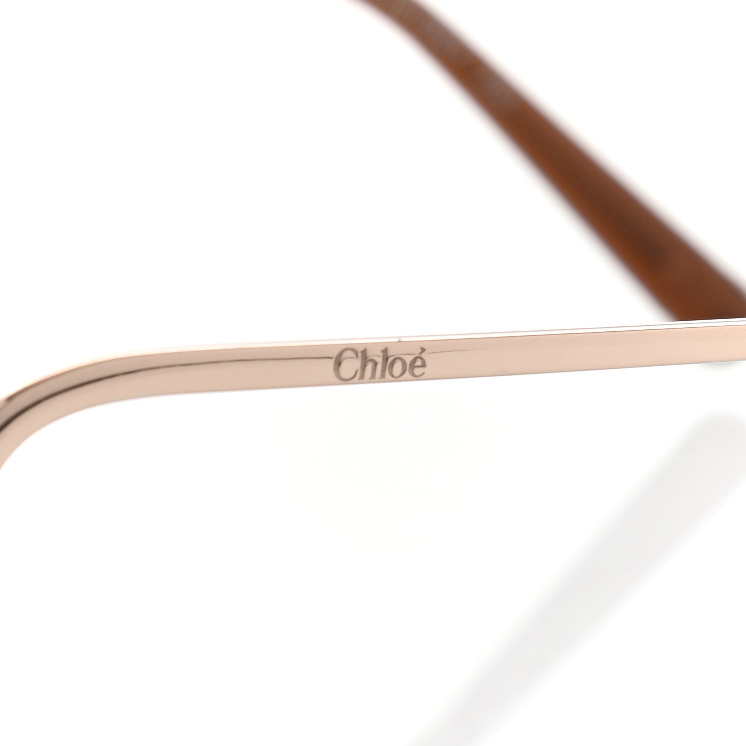 Chloe Metal Carlina Oversized Round Sunglasses CE114SD Gold 7 of 8