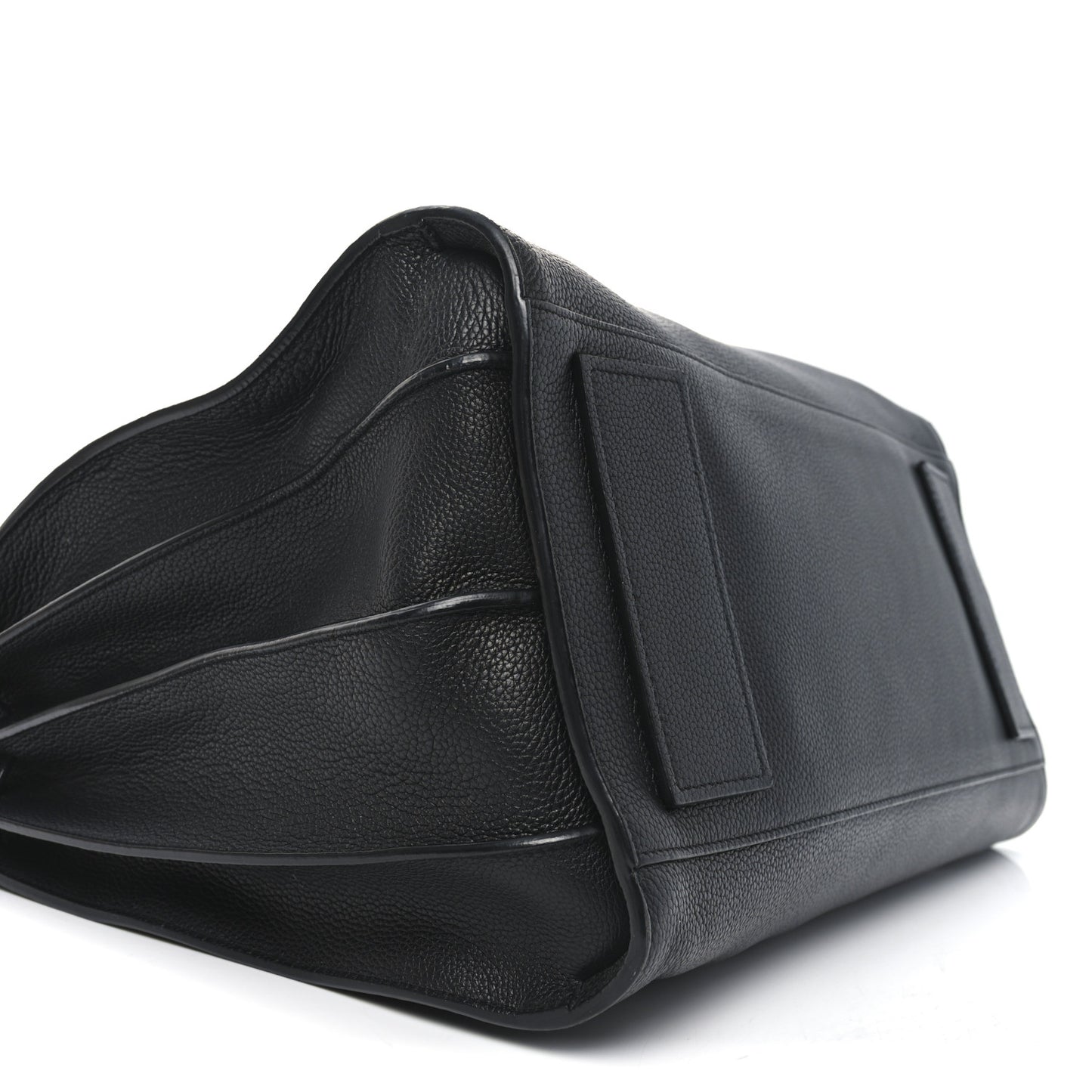 Grained Calfskin Large Souple Sac De Jour Black