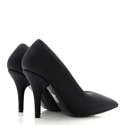 Balenciaga Spandex XL Pointed Toe 110mm Pumps 40.5 Black 4 of 14