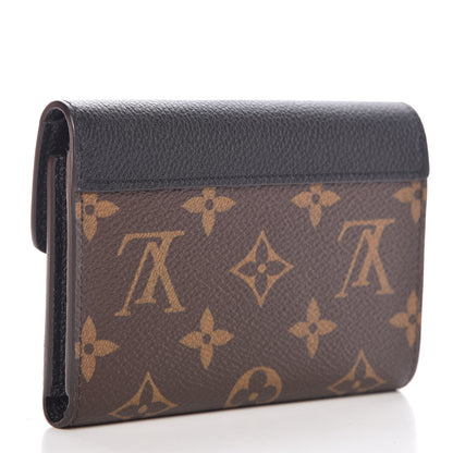 Louis Vuitton Monogram Pallas Compact Wallet NM Black 3 of 8