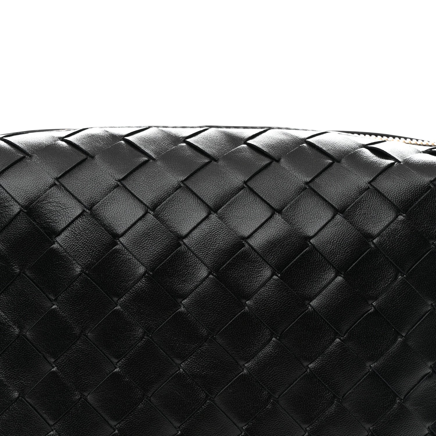 Bottega Veneta Calfskin Intrecciato Mini Wallace Black 8 of 10