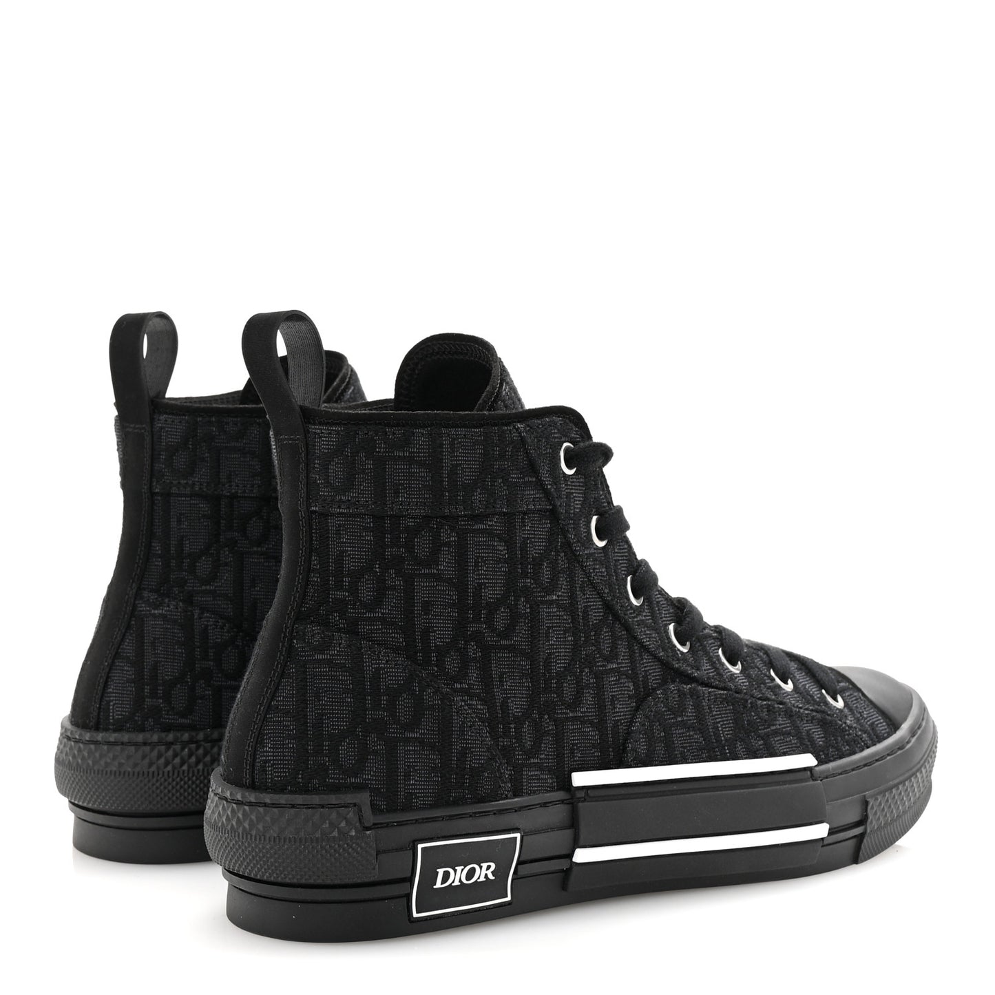 Maxi Oblique Mens B23 High Top Sneakers 43 Black