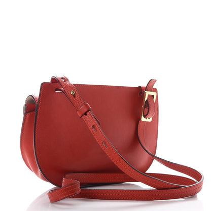 Chloe Calfskin Mini Georgia Crossbody Bag Paprika Red 3 of 8