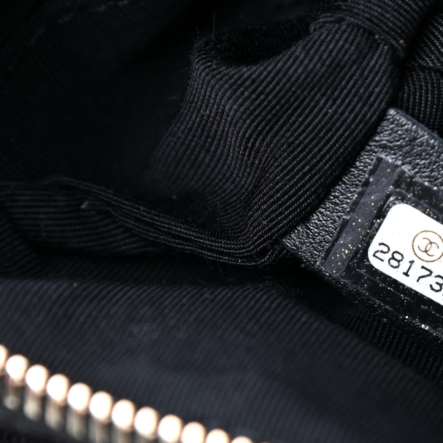 Chanel Calfskin Quilted Waist Bag Black 7 of 10