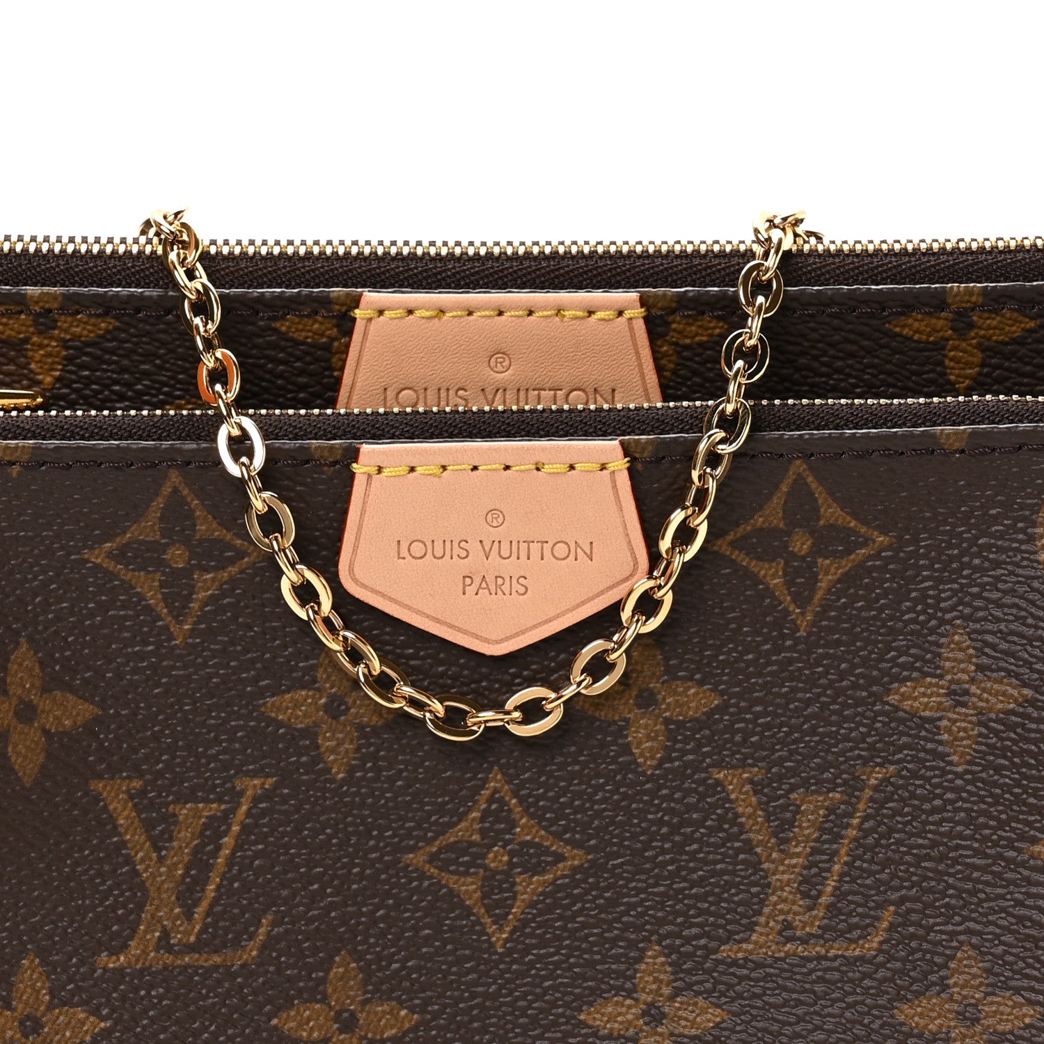 Louis Vuitton Monogram Multi Pochette Accessories Kaki 1852638