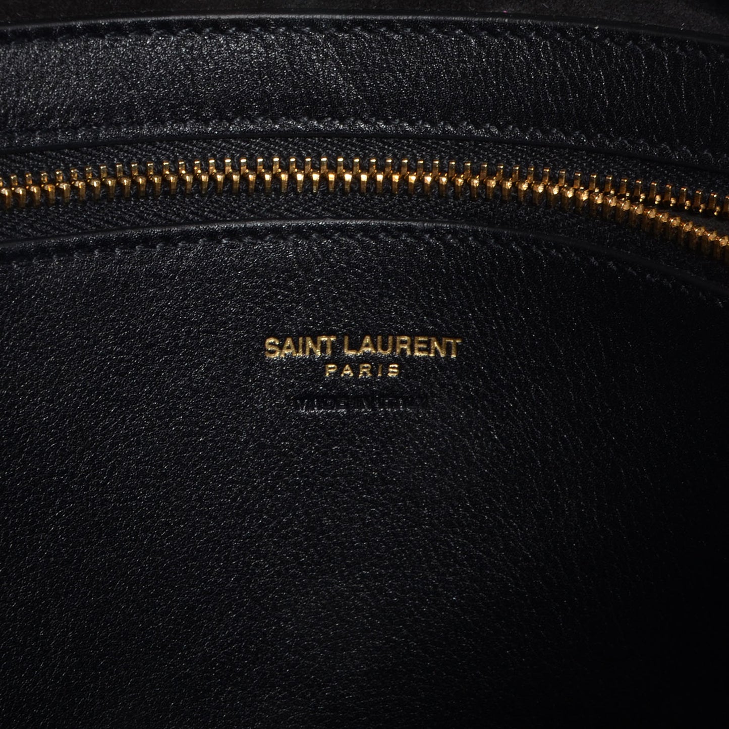 Smooth Calfskin Medium Monogram Cabas Black