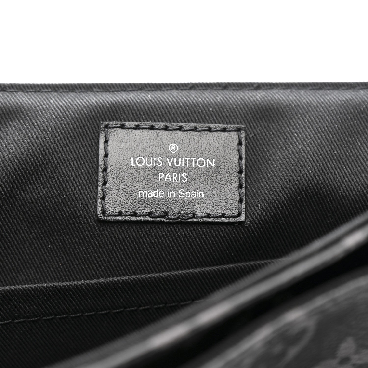 Louis Vuitton Monogram Eclipse District PM Black 6 of 11