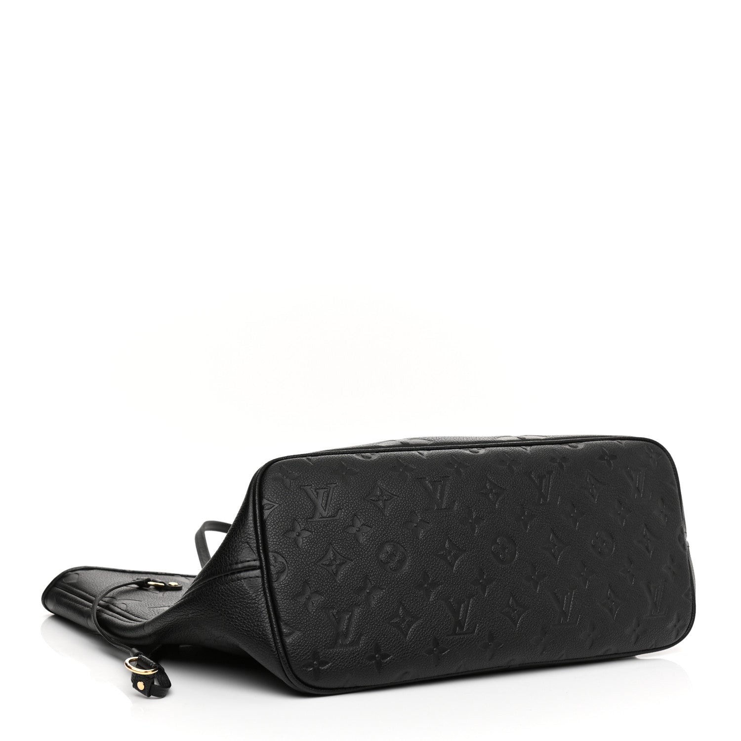 Louis Vuitton Empreinte Monogram Giant Neverfull MM Black 6 of 17