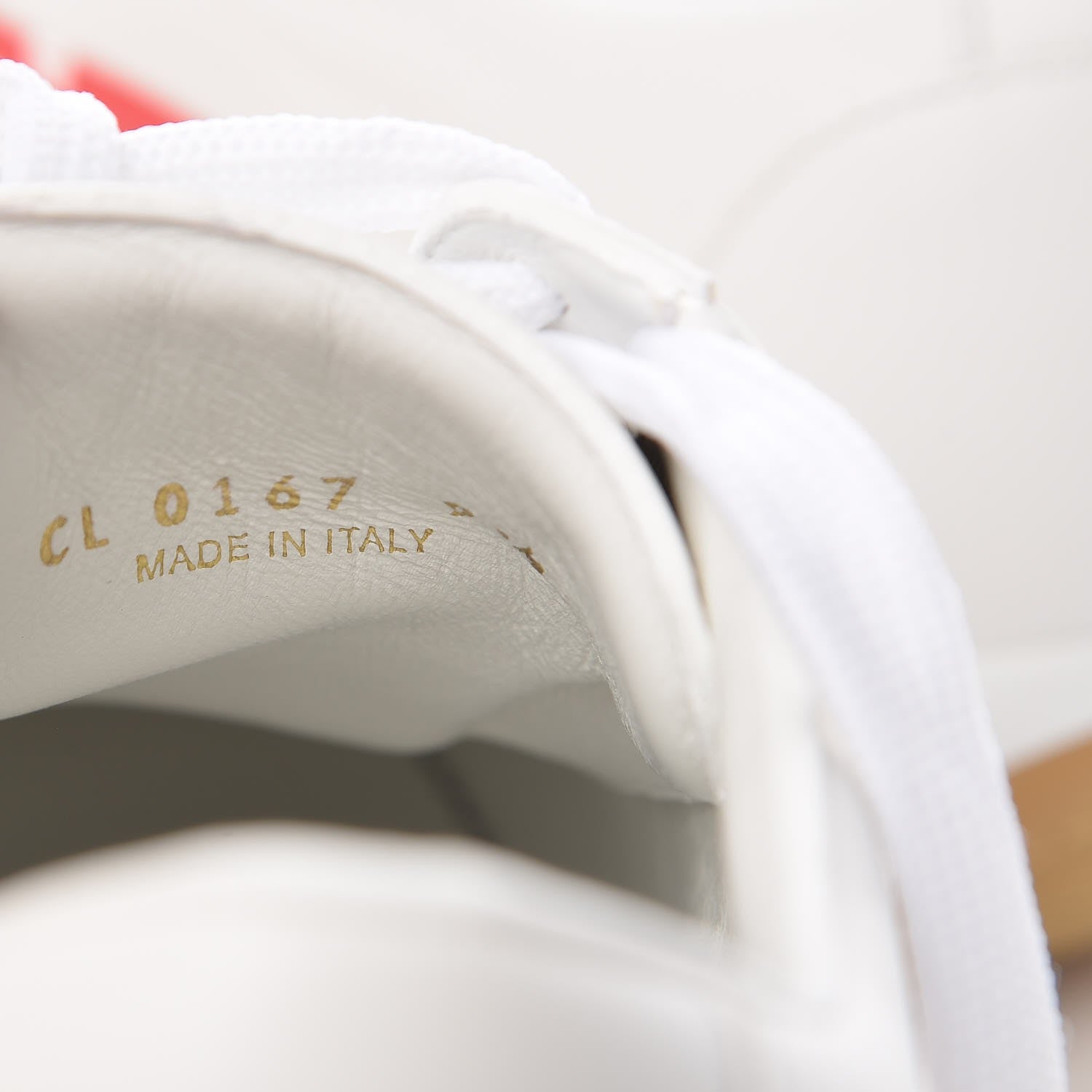 Louis Vuitton X SUPREME Calfskin Monogram Sneakers 9.5 White Red 8 of 9