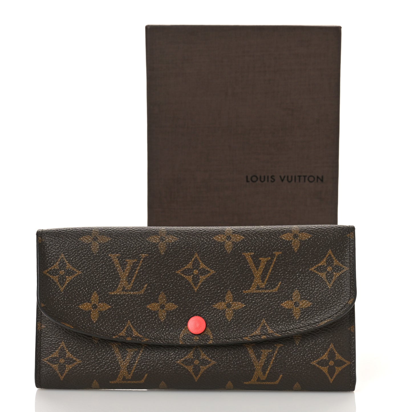 Monogram Emilie Wallet Poppy