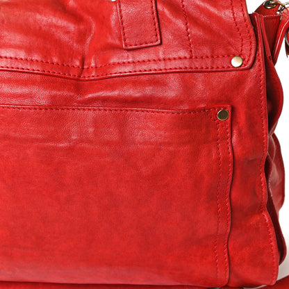 Proenza Schouler Lambskin PS1 Extra Large Satchel Lipstick Red 22 of 41